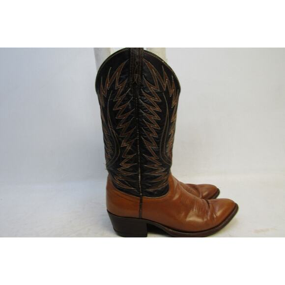 Dan Post Mens Size 7.5 D Brown Leather Western Cowboy Boots main image 6